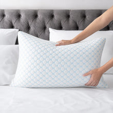 Lade das Bild in den Galerie-Viewer, SleepCool Pro™ Kühlendes &amp; ergonomisches Bambus-Kissen für erholsamen Schlaf

