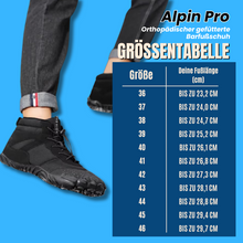 Lade das Bild in den Galerie-Viewer, Alpin Pro - Orthopädischer gefütterte Barfußschuh für mehr Komfort 2.0
